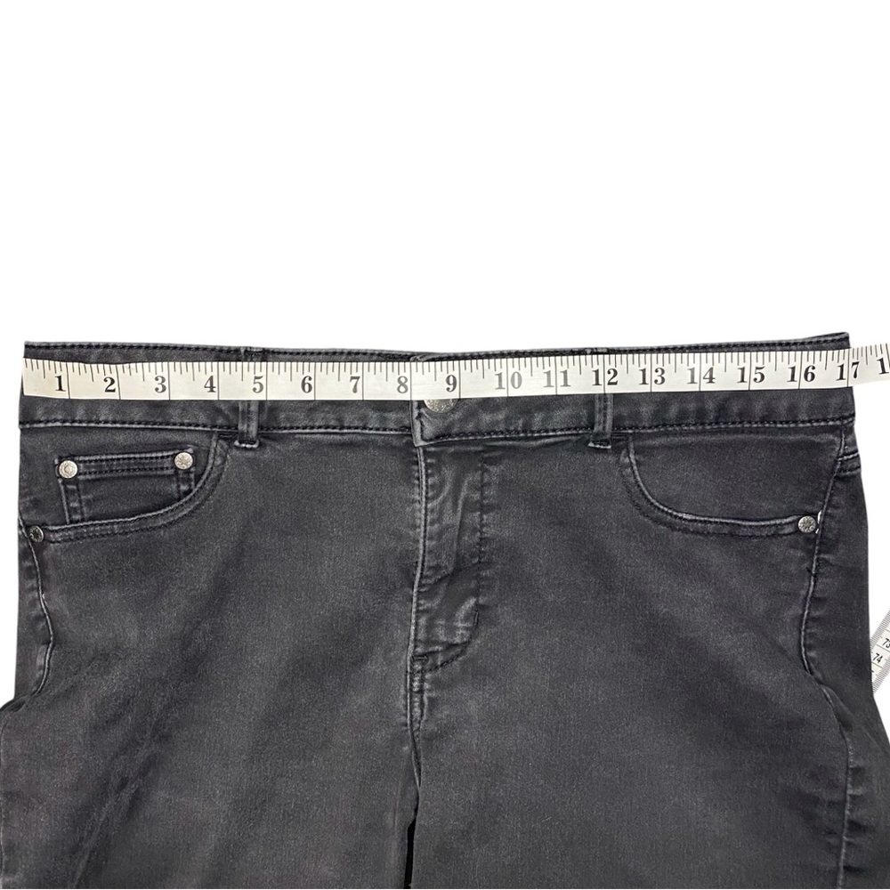 Riders by Lee Women's Mid Rise Stretchy Black Skinny Jeans - Picture 5 of 6